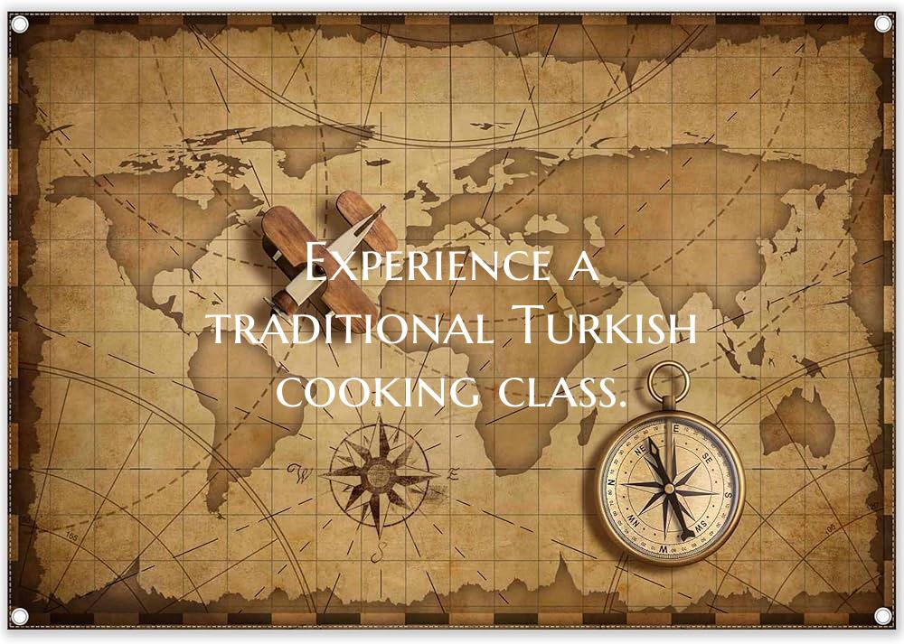 Experience a traditional Turkish cooking class.