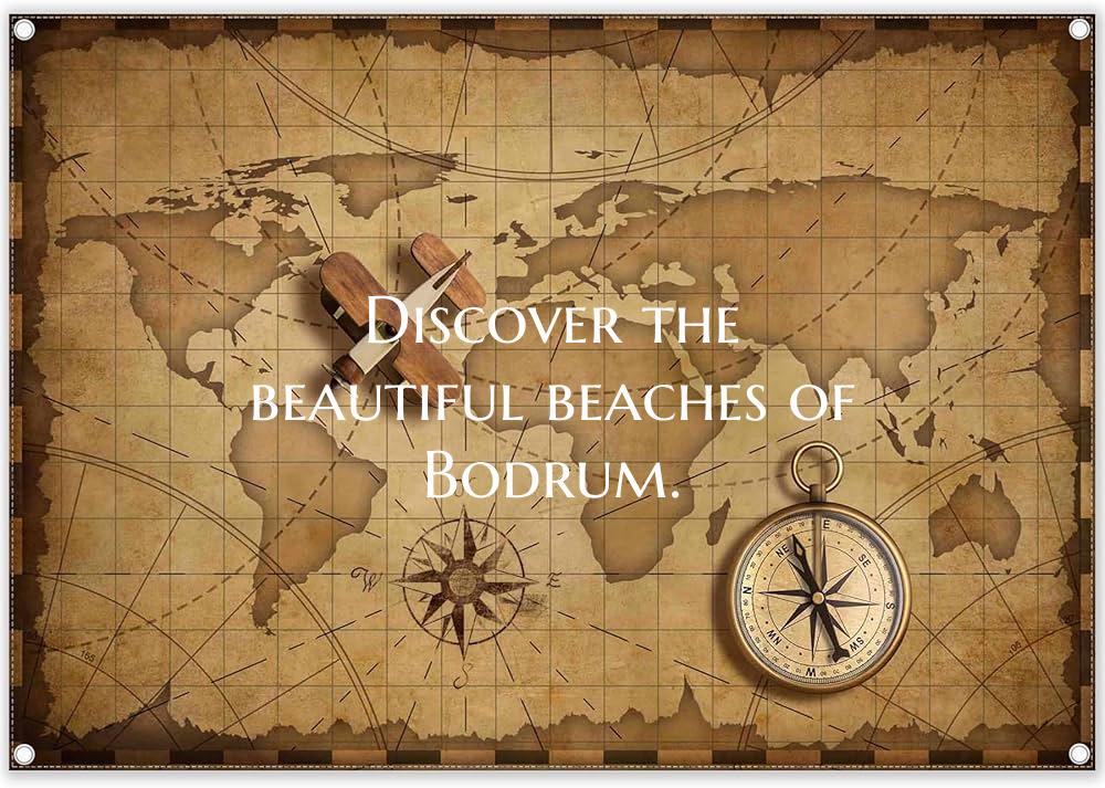 Discover the beautiful beaches of Bodrum.