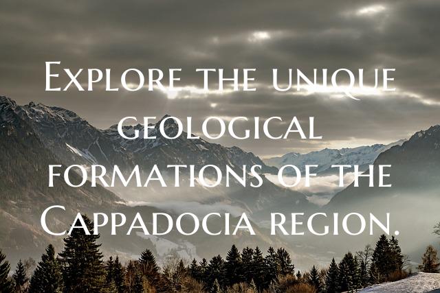 Explore the unique geological formations of the Ca...