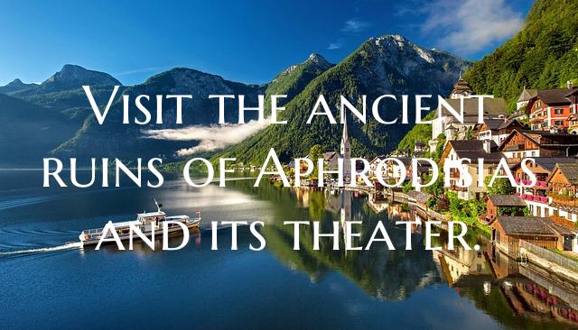 Visit the ancient ruins of Aphrodisias and its the...