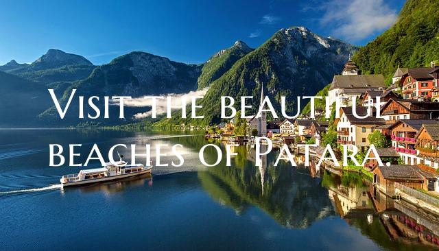 Visit the beautiful beaches of Patara.